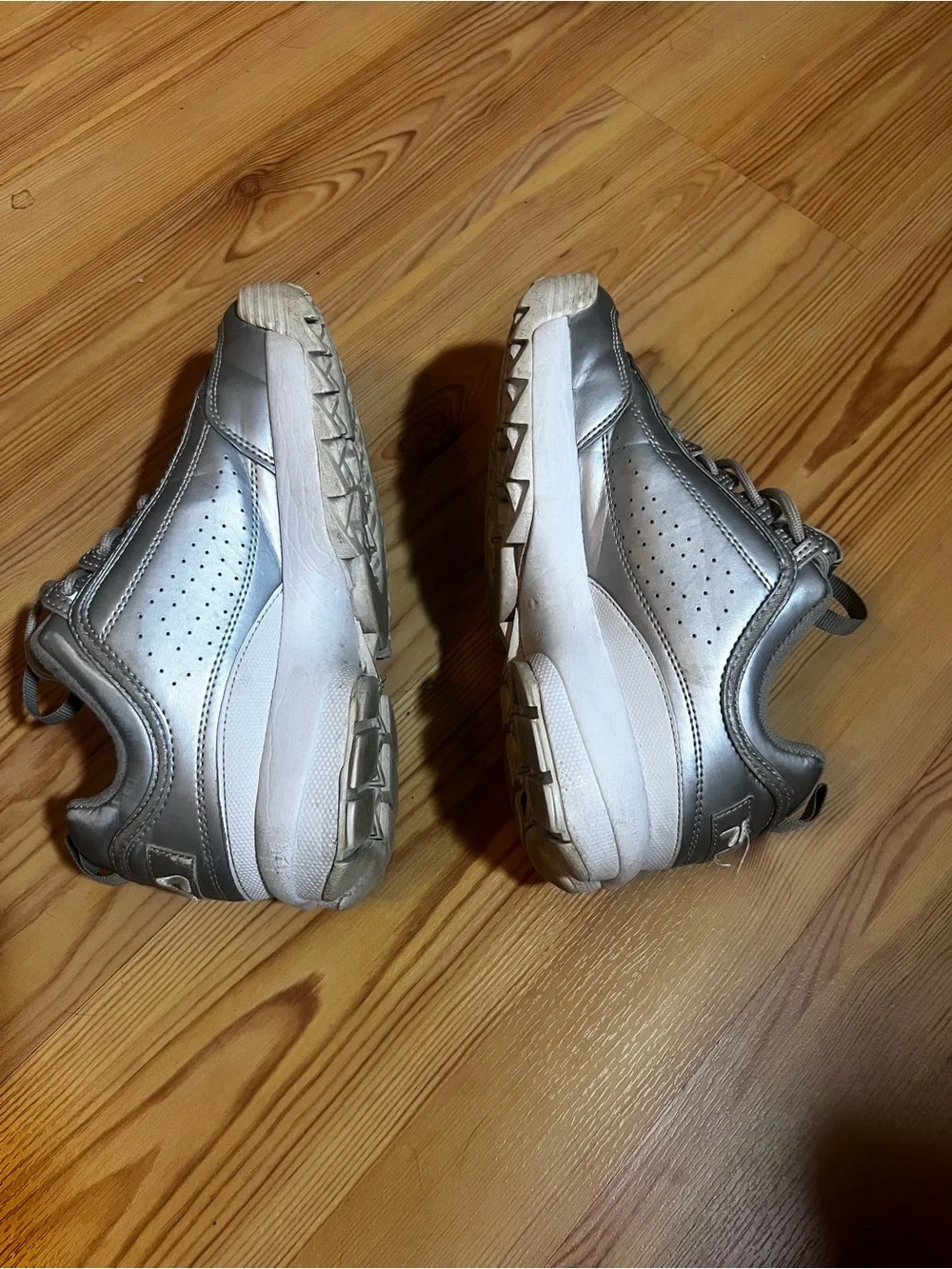 Fila Silver Metallic Women's Sneakers